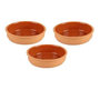 Voir la diapositive 1 : DIVERS Lot de 3 ramequins en terre cuite - Orange
