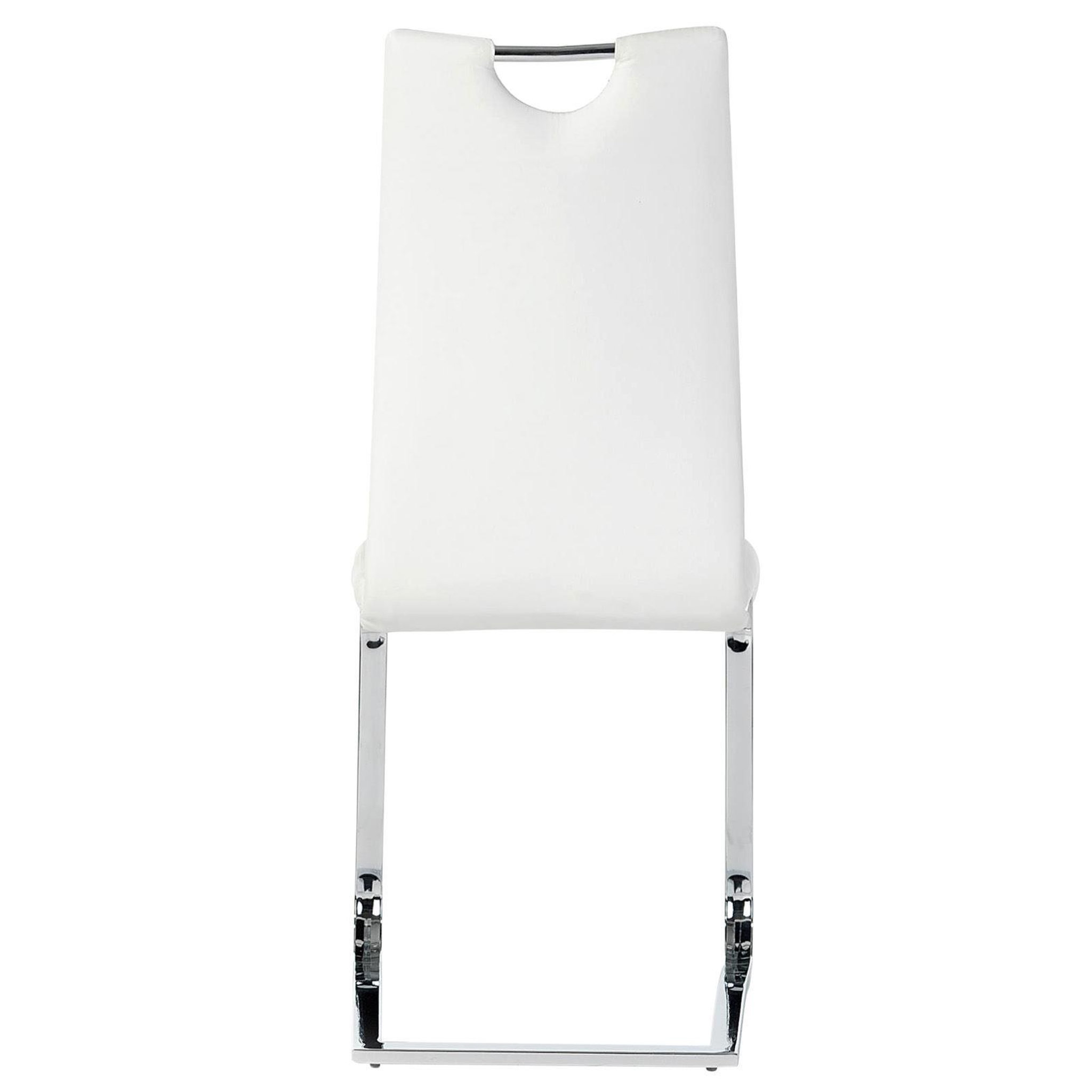 Voir la diapositive 4 : IDIMEX Lot de 4 chaises saba, en synthétique