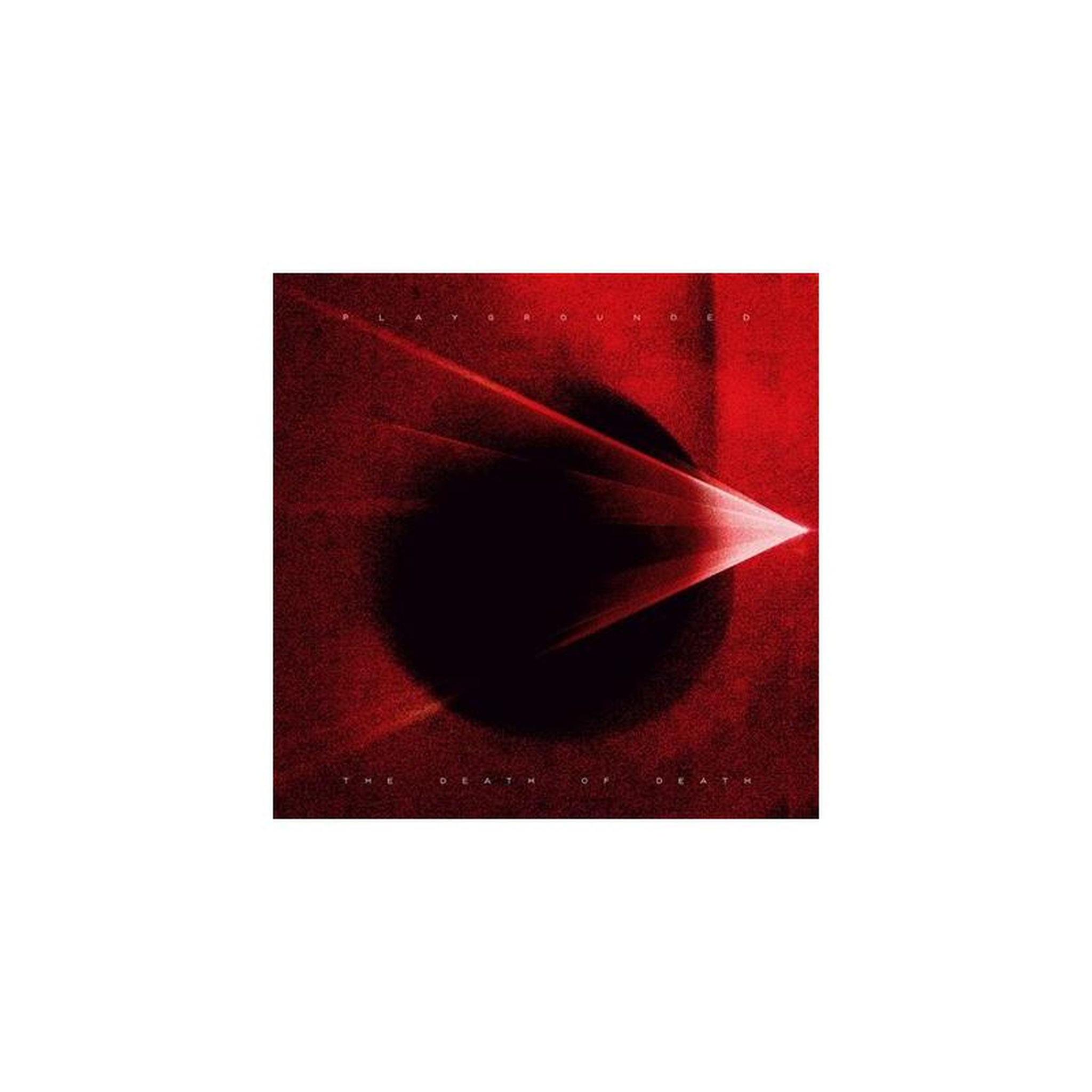 Vinyle uk « the death of death » rouge monochrome pochette cercle central sombre, / pelagic