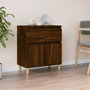 Voir la diapositive 1 : VIDAXL Buffet Chene marron 60x35x70 cm Bois d'ingenierie