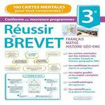 REUSSIR LE BREVET 3E. FRANCAIS-MATHS-HISTOIRE-GEO-EMC, Manouguian Virginie