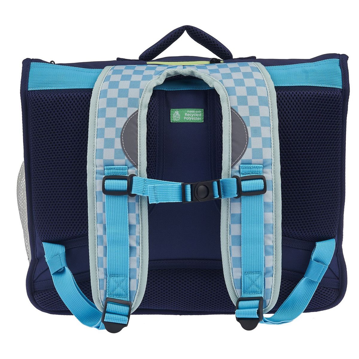 AUCHAN Cartable 41 cm bleu SKATE