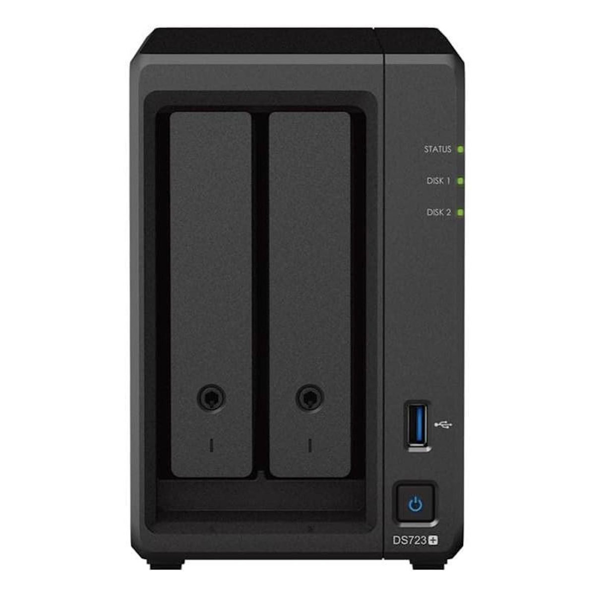 SYNOLOGY Synology DS723+ Dual-core - serveur NAS tour - RAM 2 Go - 2 baies