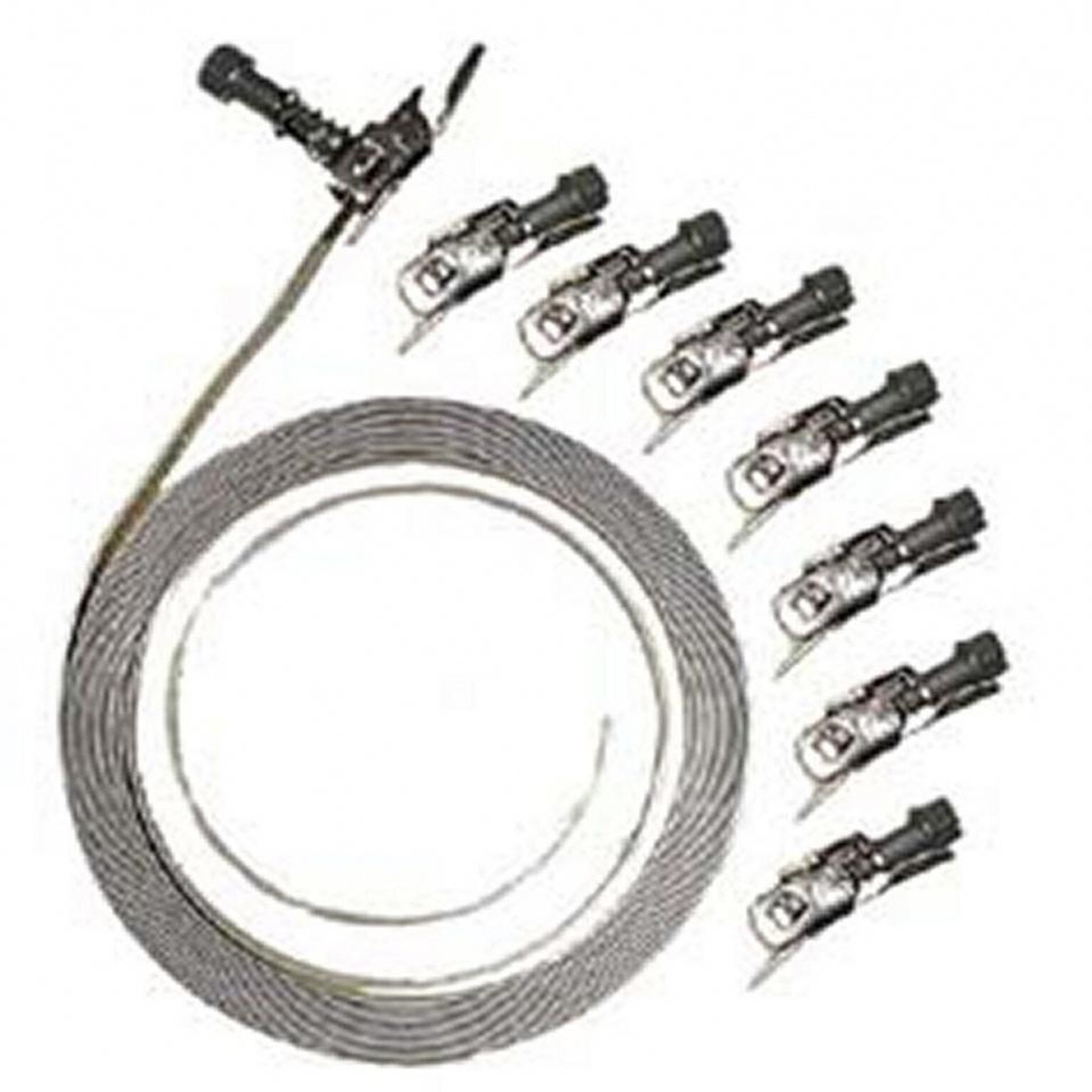 Autogyre Collier feuillard acier inox 9 mm kit 3 m + 8 têtes basculantes