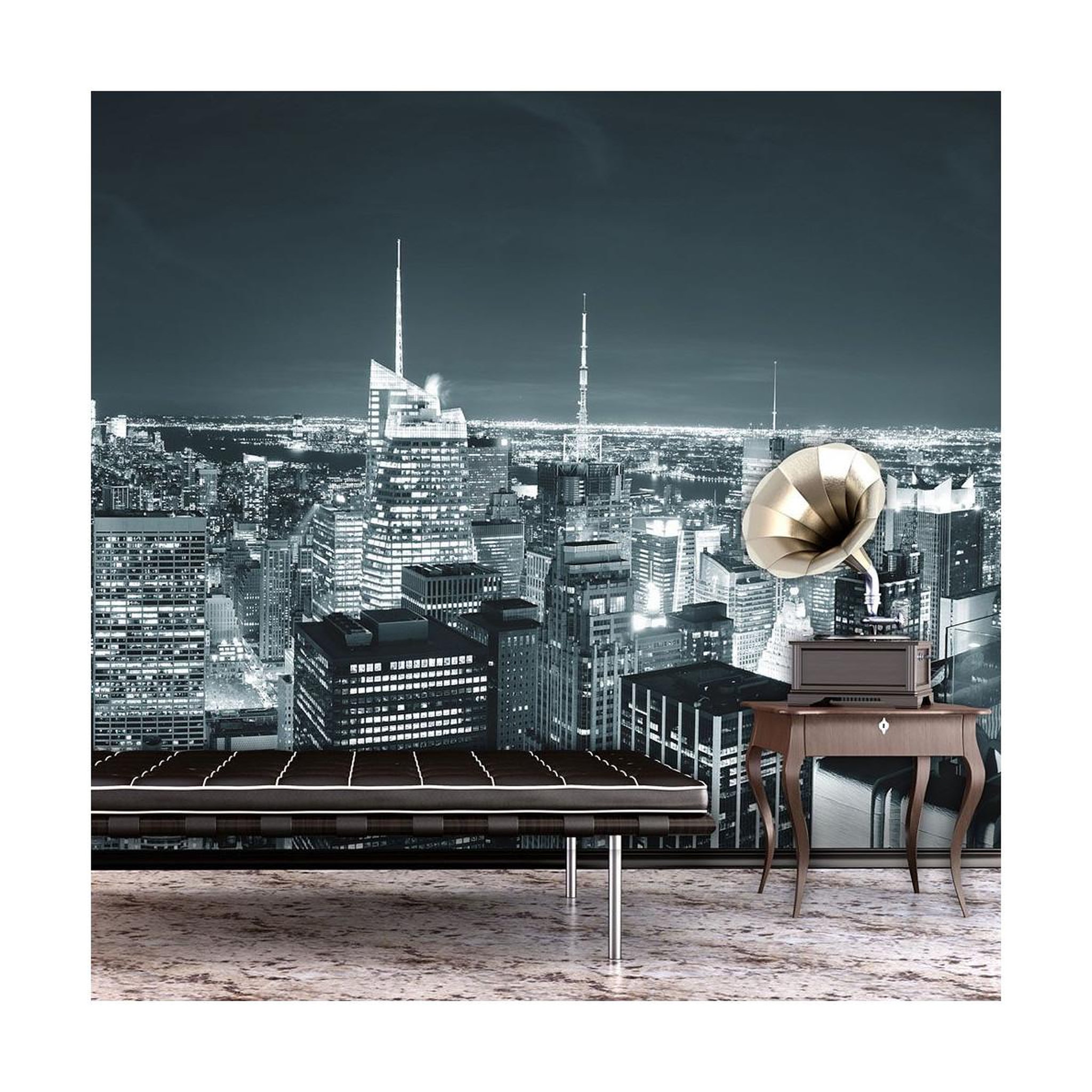 Paris Prix Papier peint  vie nocturne à new york ii  270x450cm