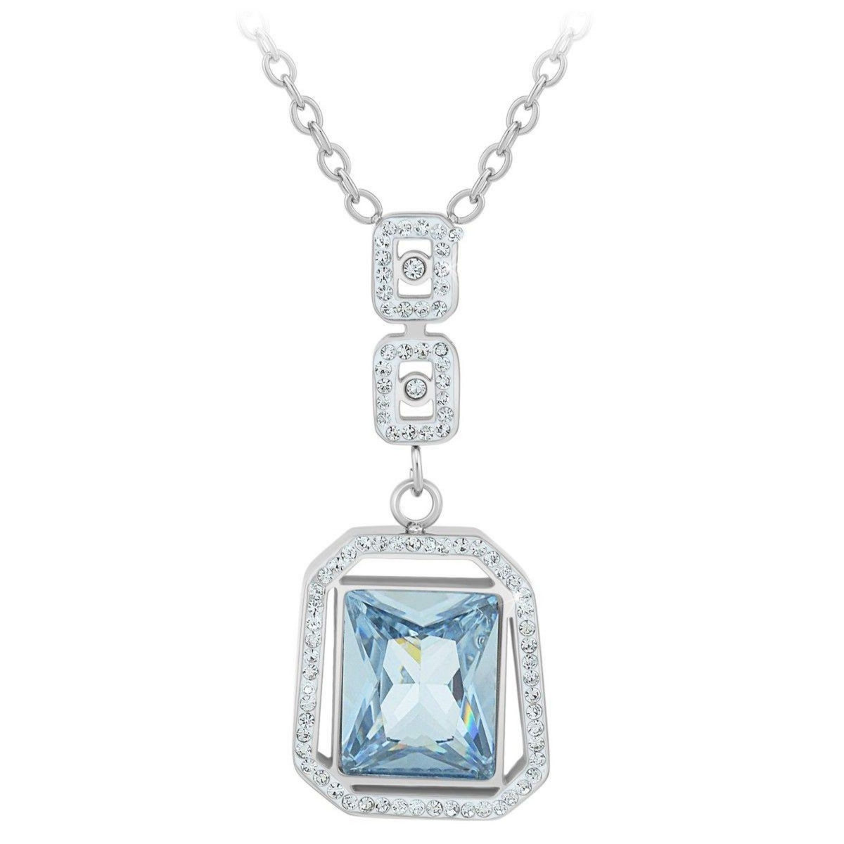 SC CRYSTAL Collier SC Crystal orné de Cristaux Scintillants