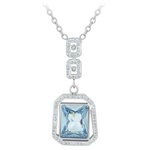 SC CRYSTAL Collier SC Crystal orné de Cristaux Scintillants