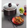 Voir la diapositive 3 : TEFAL Faitout 24cm DARK RUBY LIE DE VIN