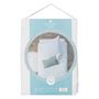 Voir la diapositive 3 : Atmosphera Kids Parure de Lit 2 Pièces  Milo  140x200 Blanc