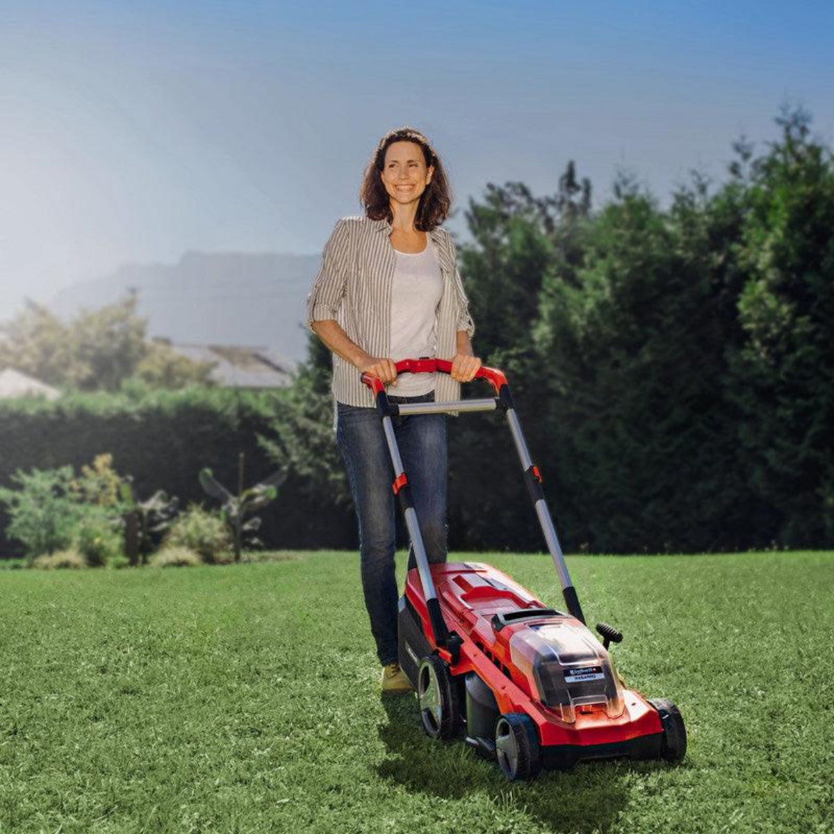 Einhell Tondeuse à gazon sans fil RASARRO