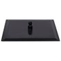 Voir la diapositive 4 : VIDAXL Pomme de douche pluie Acier inoxydable 40x40 cm Carree Noir