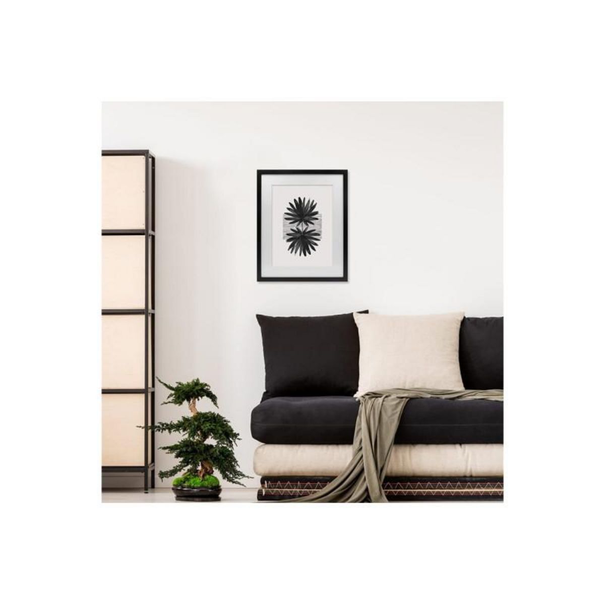 CEANOTHE Cadre Ceanothe CADRE 40X50 OUV 30X40 MILAN NOIR