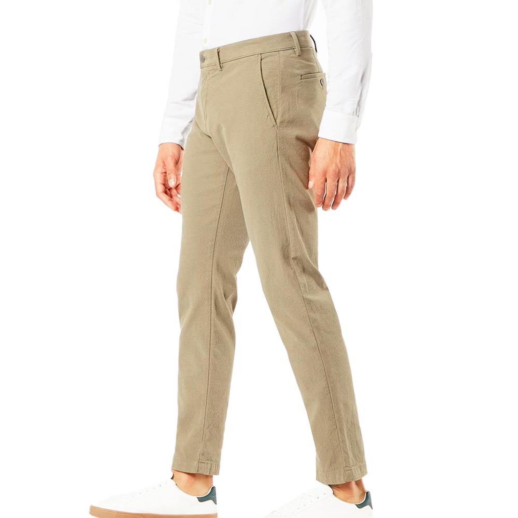 Voir la diapositive 1 : DOCKERS Pantalon chino kaki homme dockers 116 taper