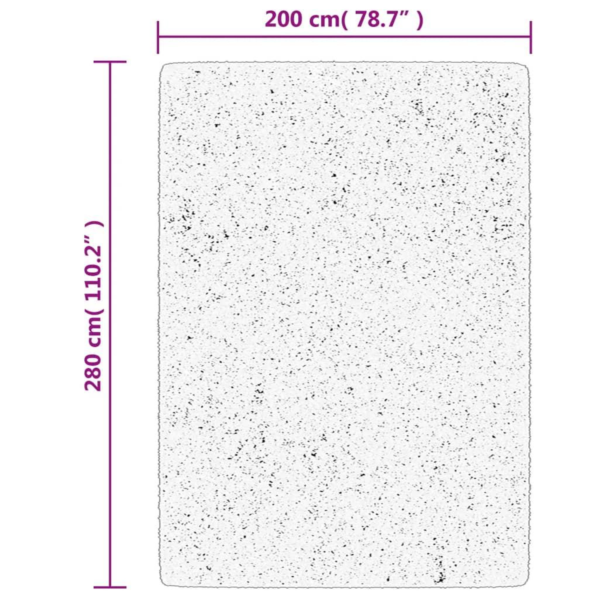 Voir la diapositive 6 : VIDAXL Tapis OVIEDO a poils courts rouge 200x280 cm