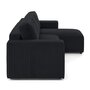 Voir la diapositive 6 : LISA DESIGN Livy - canapé d'angle réversible 4 places convertible avec coffre en velours côtelé grosses côtes