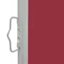 VIDAXL Auvent lateral retractable de patio 160x300 cm Rouge