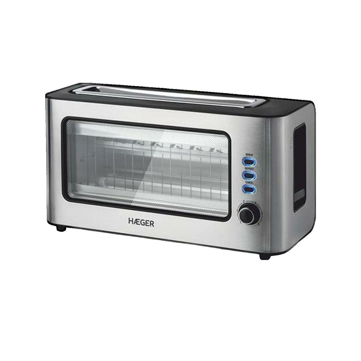 HAGER Grille-pain Haeger TO-100.014A noir