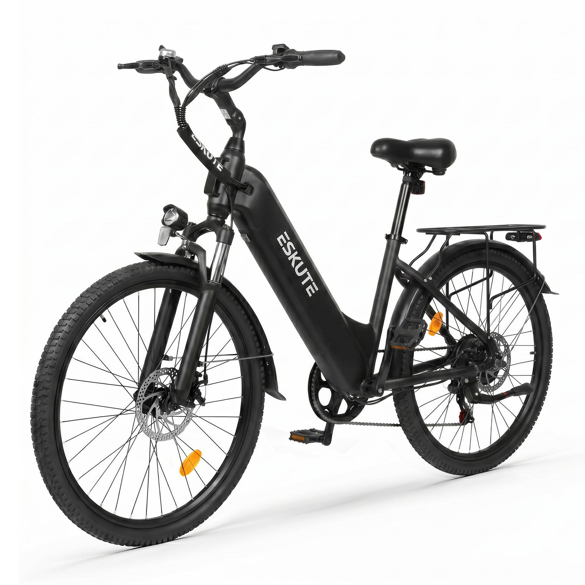 Voir la diapositive 1 : ESKUTE Vélo de ville électrique ESKUTE C202, Step-Through 26