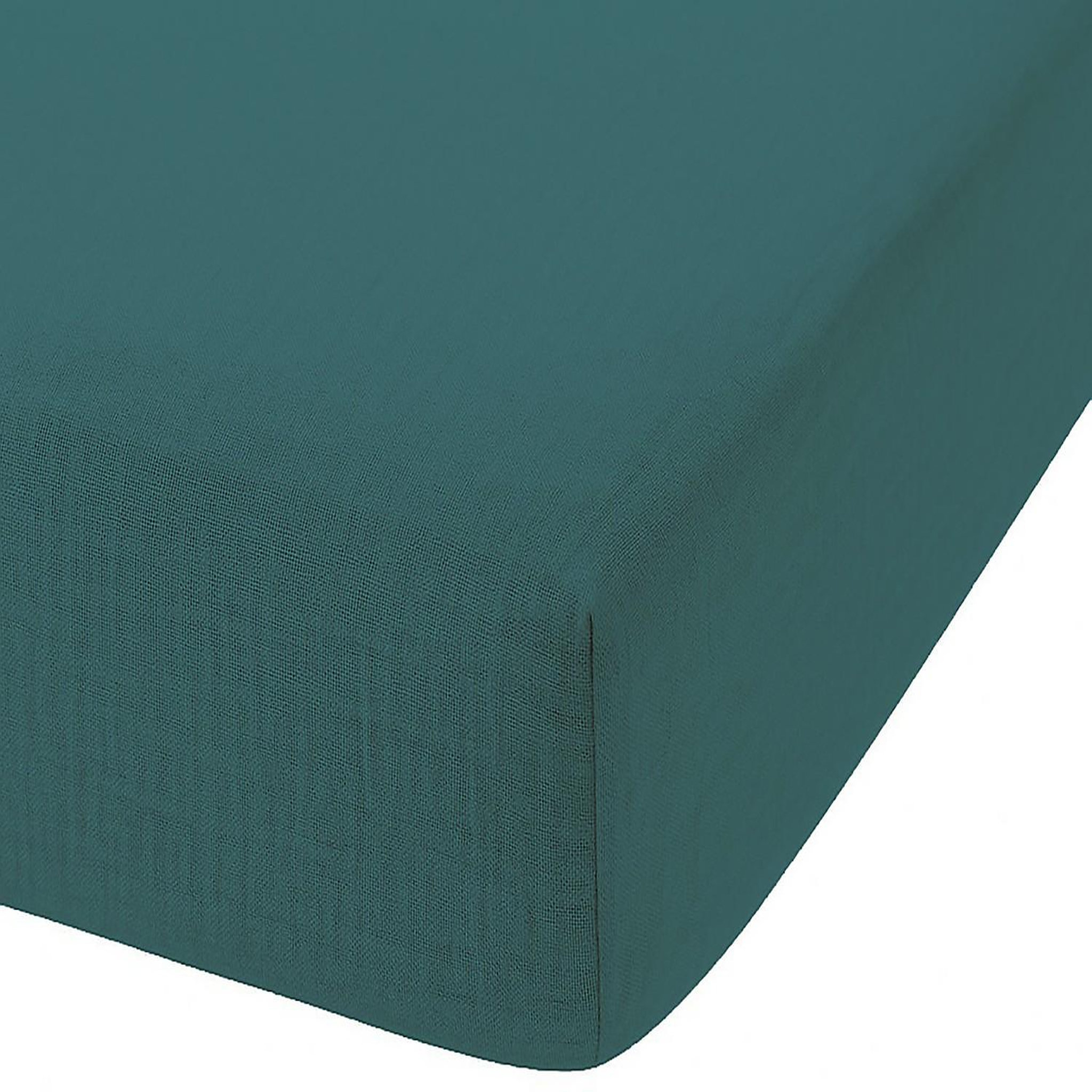 Voir la diapositive 1 : Home collection Drap housse 100% gaze de coton