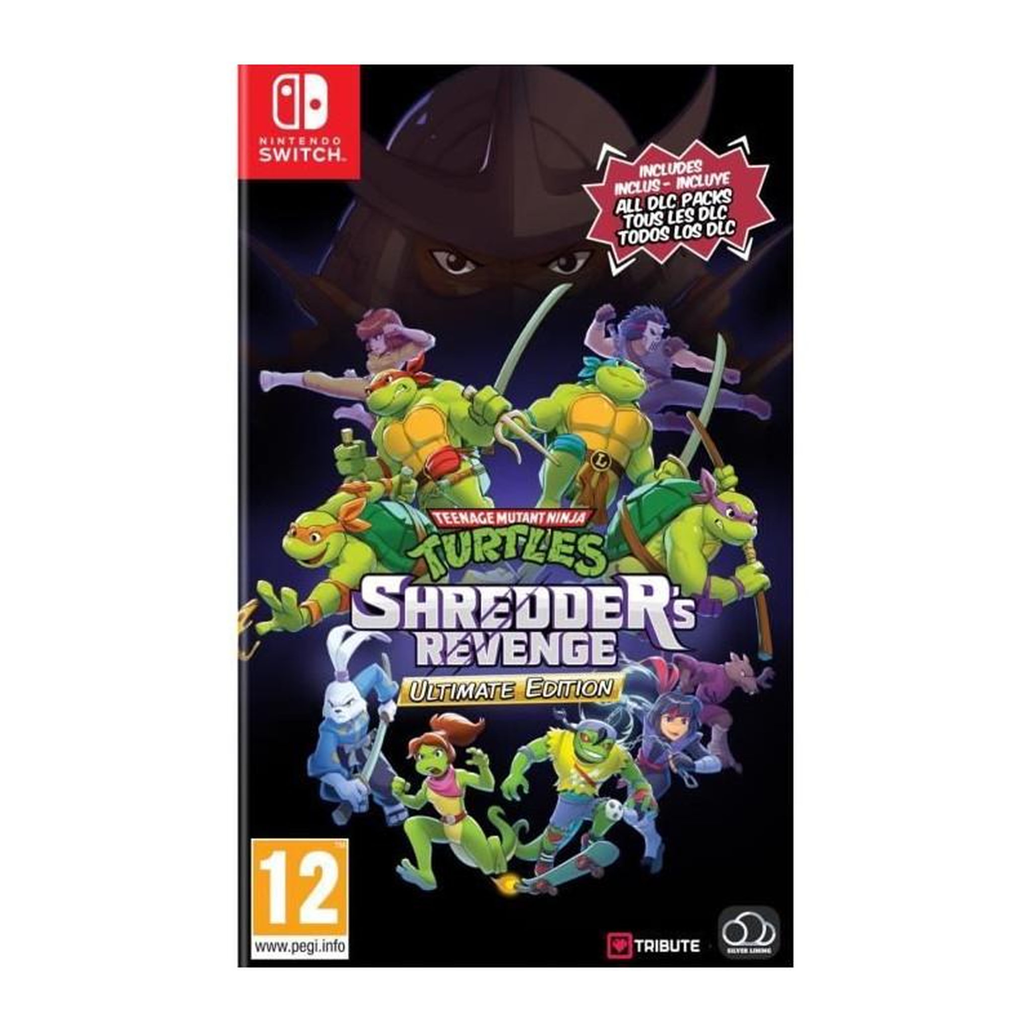 Just for games Jeu vidéo - Silverline - TMNT Shredders Revenge - Ultimate Edition - Nintendo Switch - Action 1-4 joueurs