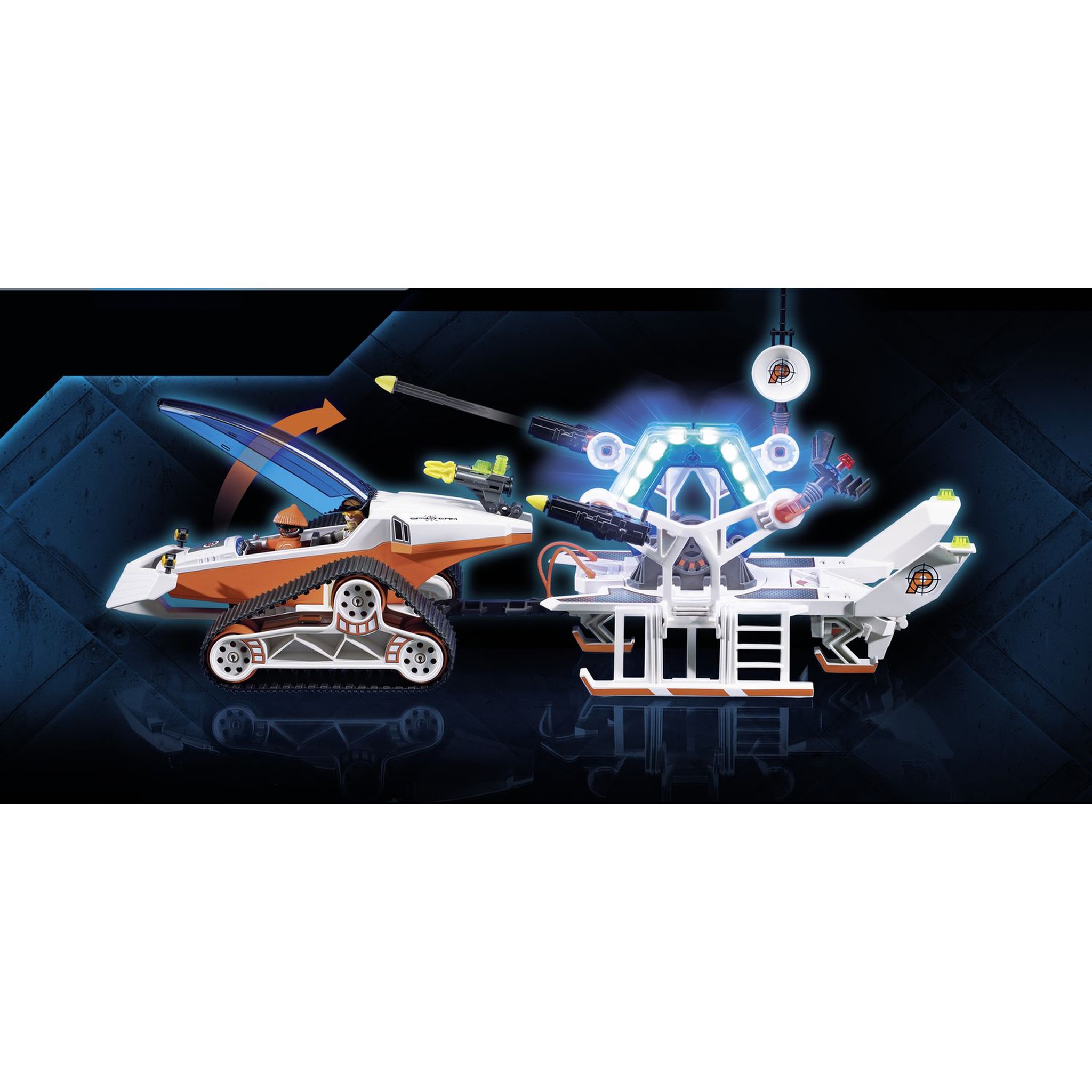 Voir la diapositive 3 : PLAYMOBIL 70230 Top agents - Equipe Véhicule de commande de la Spy