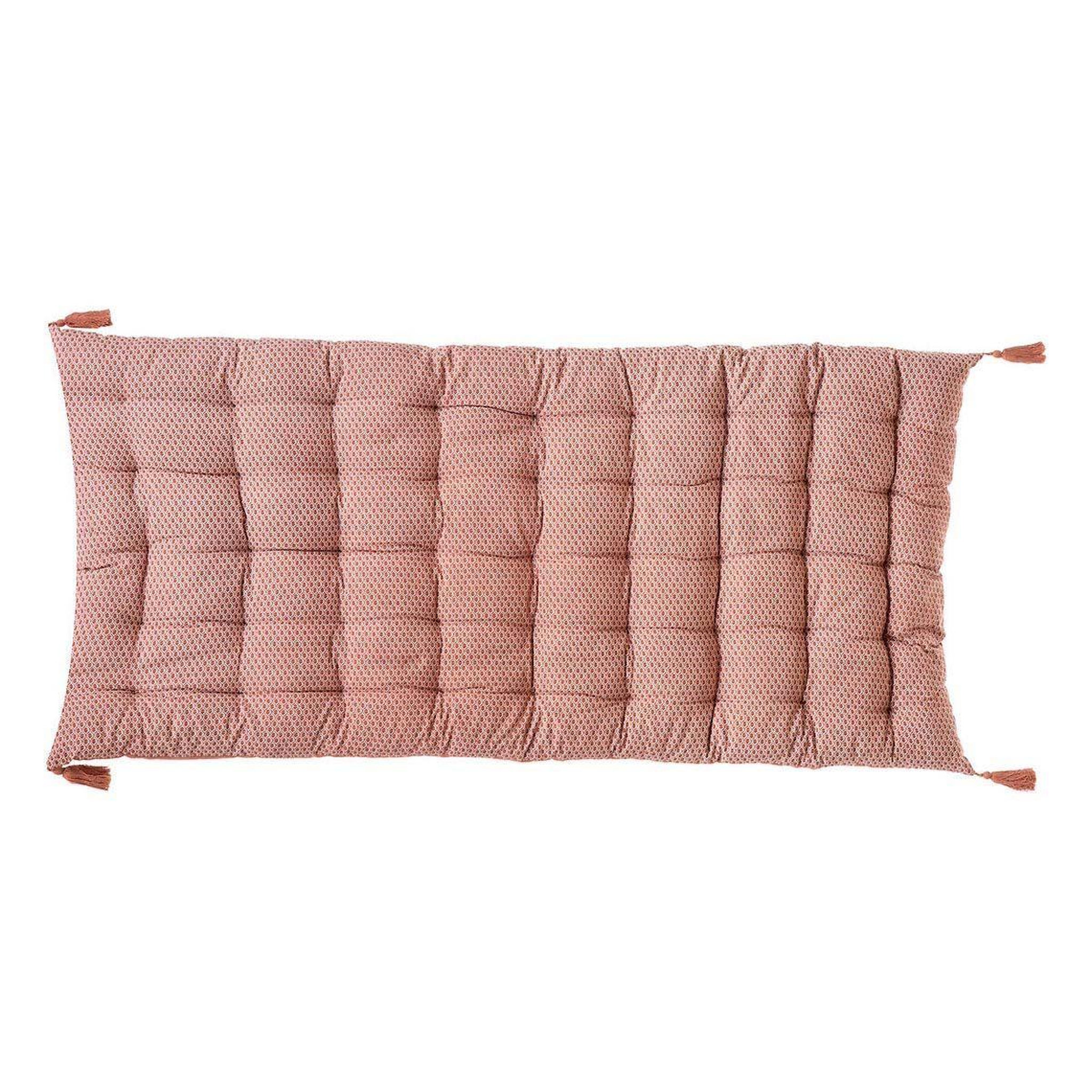 Voir la diapositive 1 : ATMOSPHERA Matelas de sol 4 pompons  otto  60x120cm terracotta