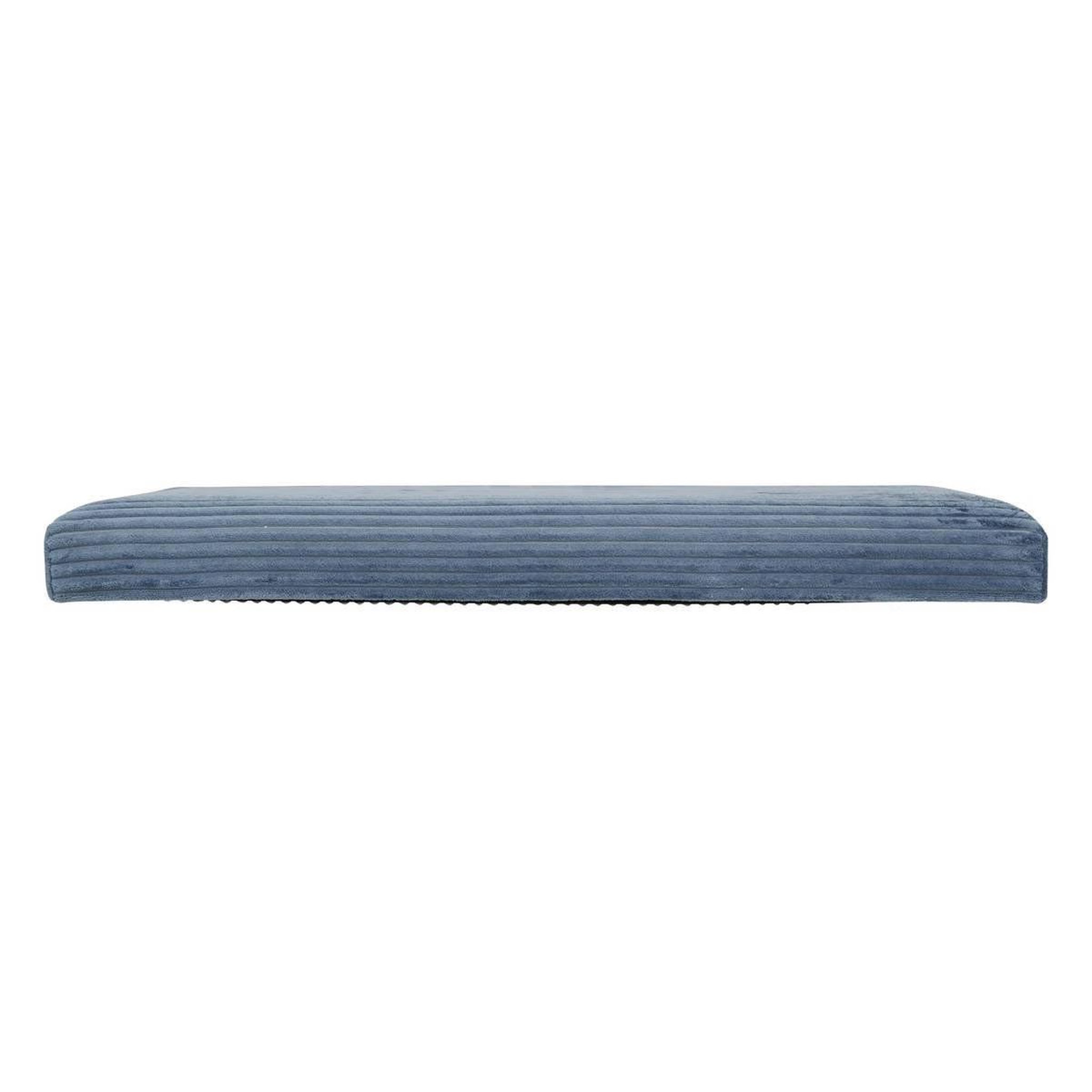 Voir la diapositive 3 : ATMOSPHERA Banquette coffre pliable  arum  76cm bleu encre