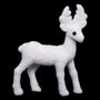Voir la diapositive 2 : FEERIC LIGHT & CHRISTMAS Statuette Déco  Renne Debout  22cm Blanc