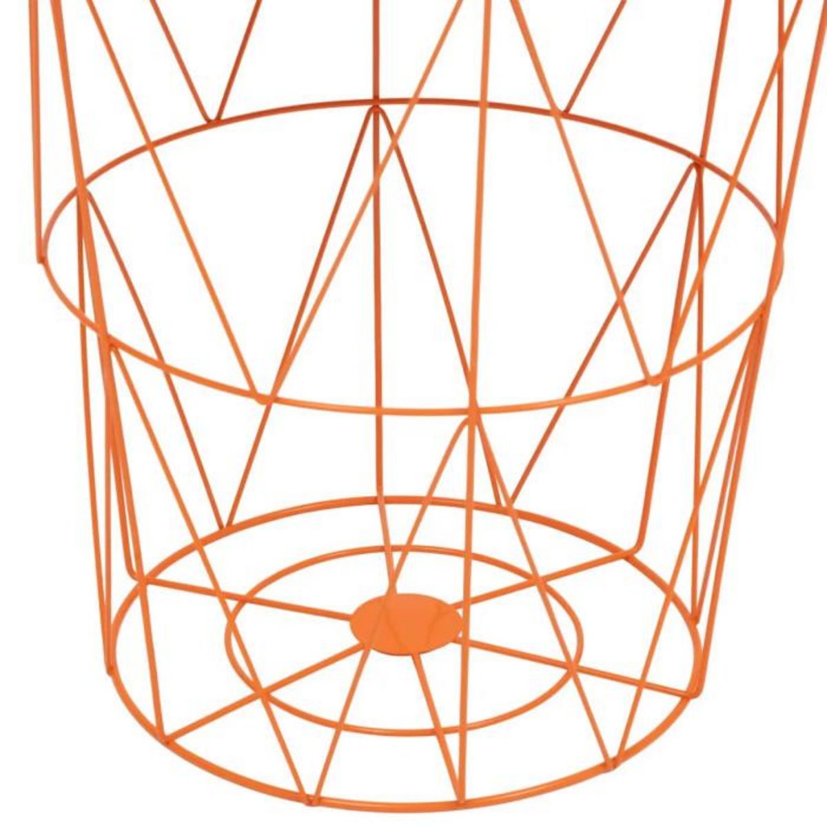 ATMOSPHERA Table d'Appoint en Métal  Kumi  40cm Orange