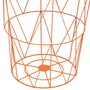 Voir la diapositive 3 : ATMOSPHERA Table d'Appoint en Métal  Kumi  40cm Orange
