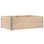 Voir la diapositive 5 : VIDAXL Colliers de palette 2 pcs 120x80 cm bois de pin solide