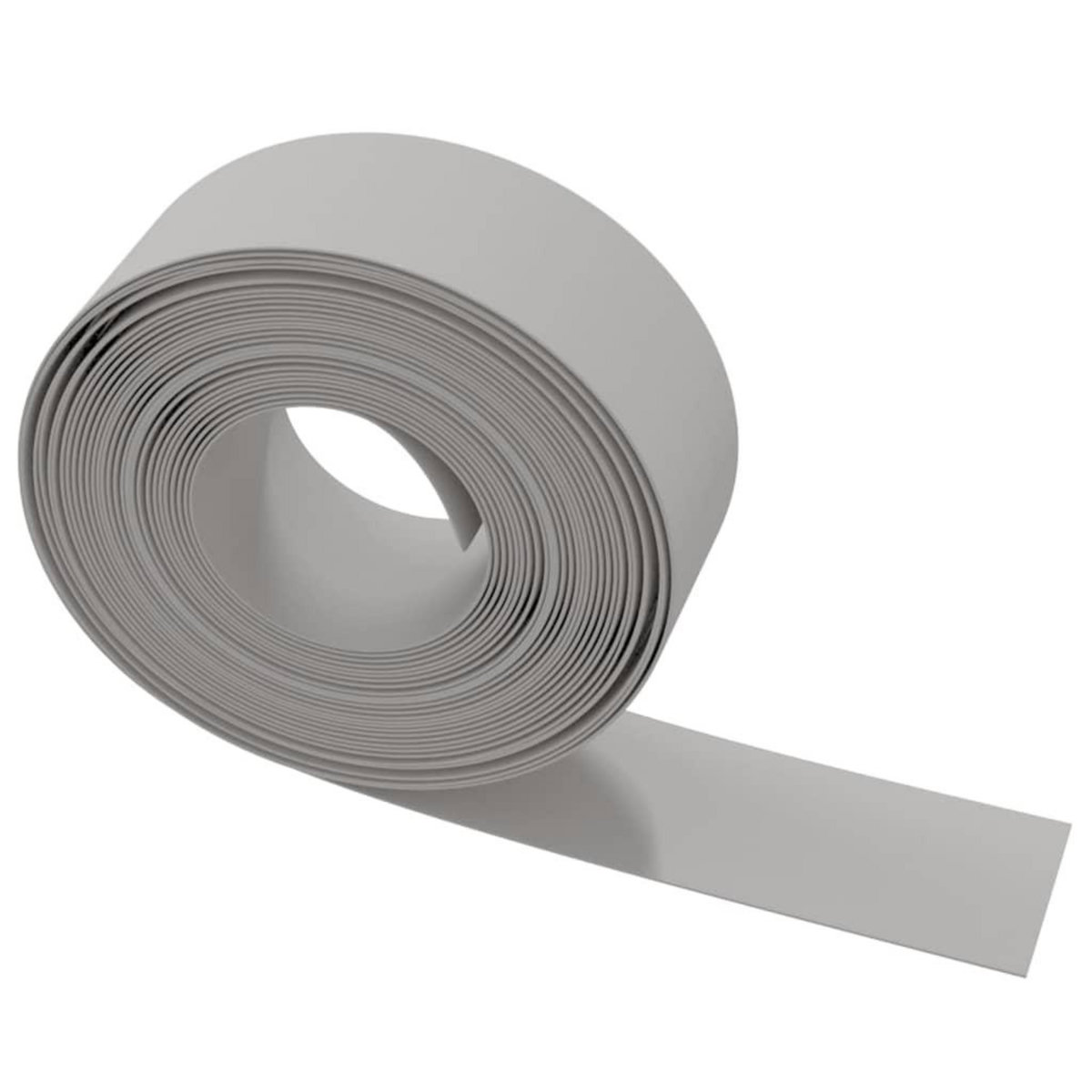 VIDAXL Bordure de jardin Gris 10 m 20 cm polyethylene