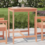 Voir la diapositive 1 : VIDAXL Table de jardin 82,5x82,5x110 cm bois massif de douglas