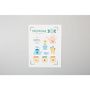 Voir la diapositive 3 : CRICUT Accessoire Set Waterproof A4 6 feuilles White holog