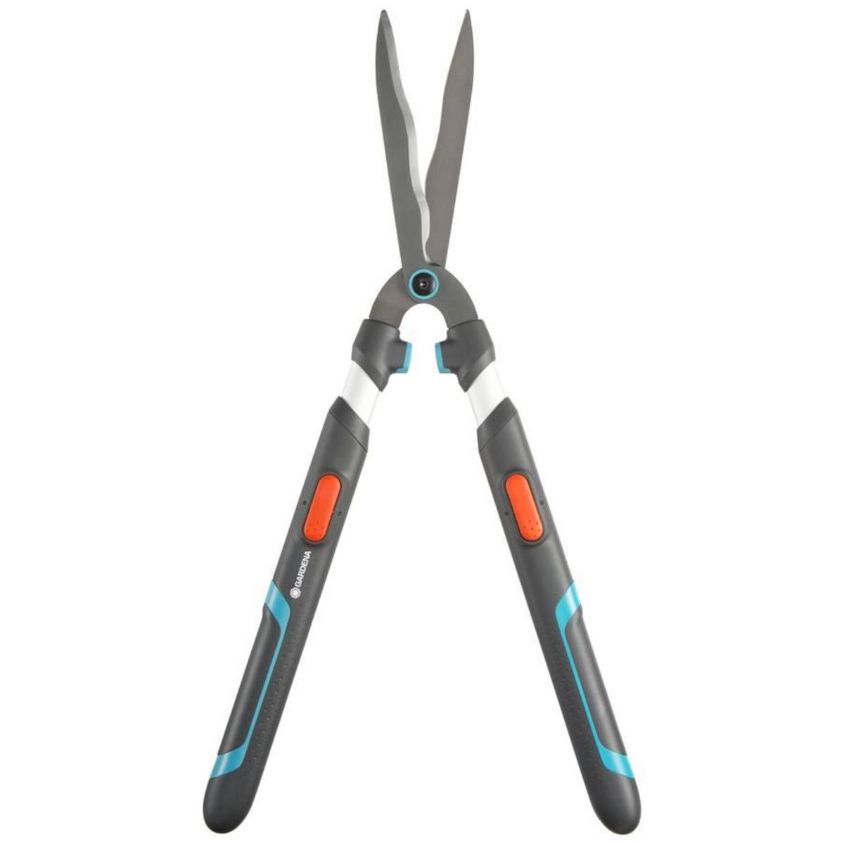 Gardena Cisaille à Haies télescopique TeleCut - lames ondulées anti-adhérentes - coupe : 25 cm