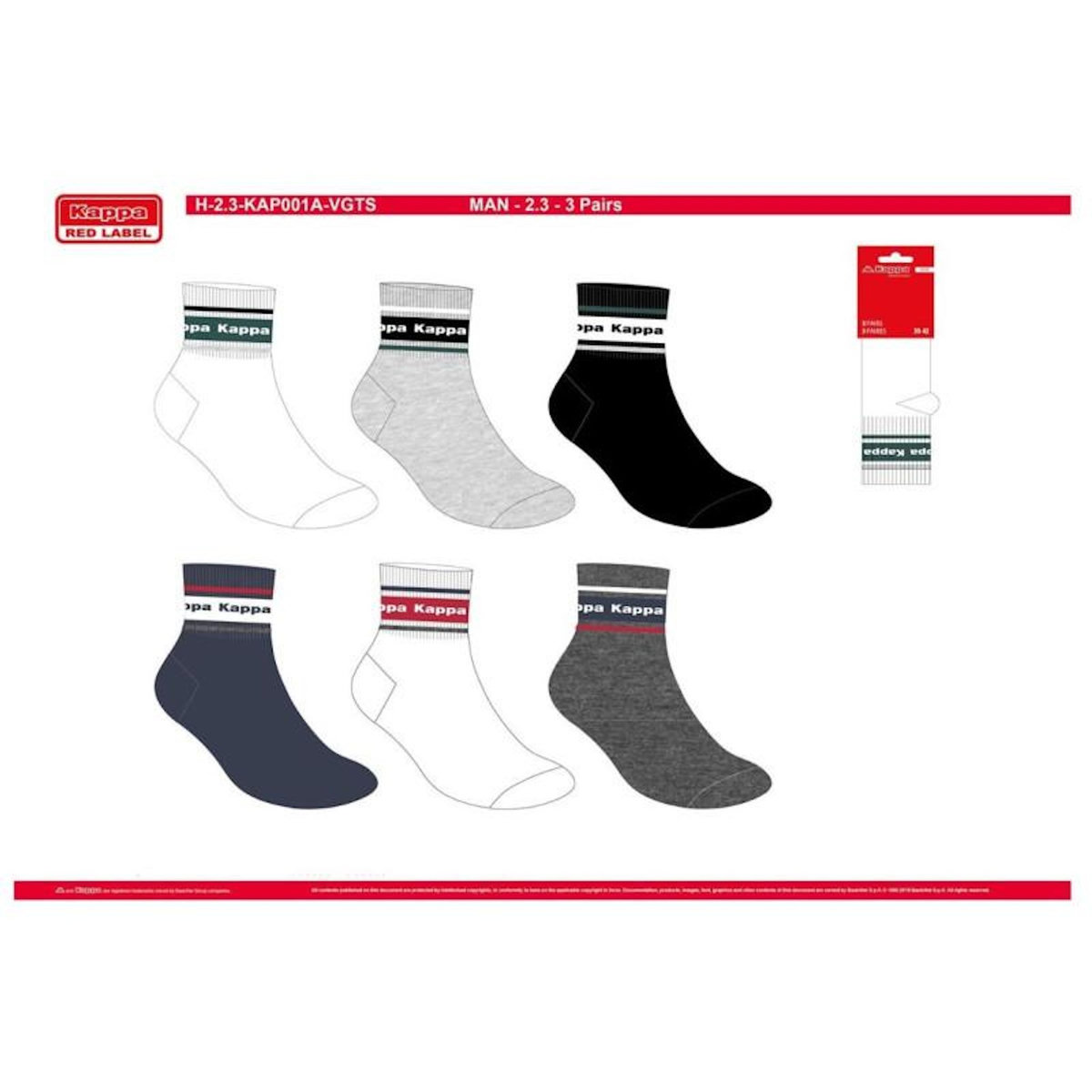 KAPPA Chaussettes Homme KAPPA