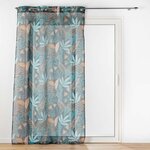 Paris Prix Rideau Voilage à Œillets  Tilda  140x240cm Vert