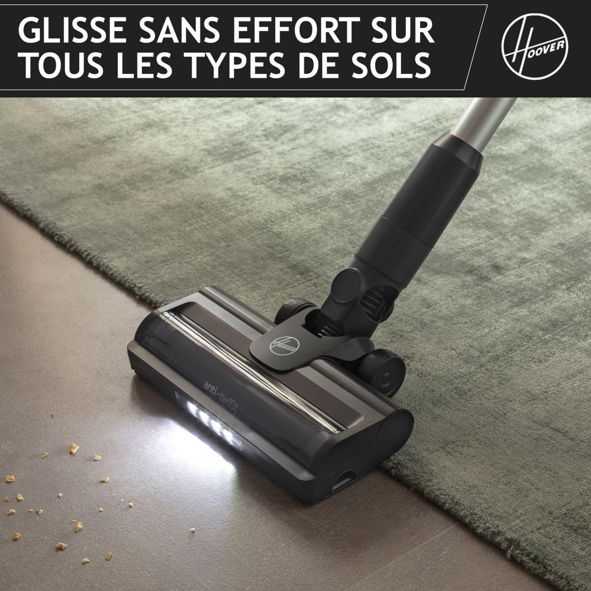 Voir la diapositive 3 : HOOVER Aspirateur balai HF1P10HX