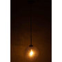 Voir la diapositive 3 : Paris Prix Lampe Suspension en Verre  Boule Pois  40cm Gris