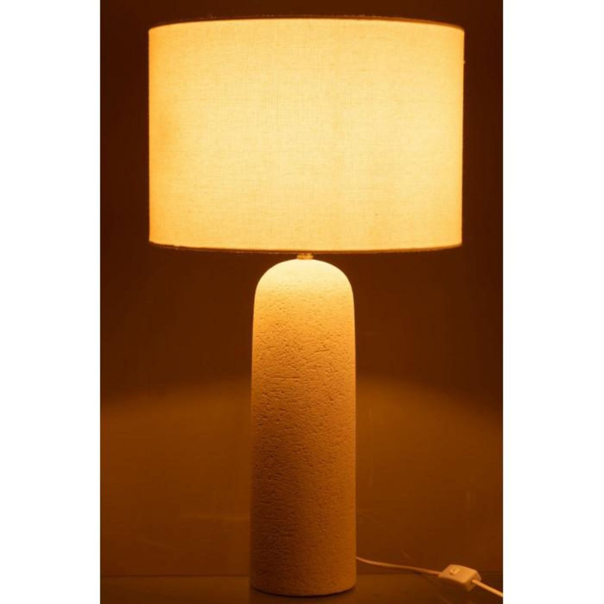 Paris Prix Lampe à Poser Design  Isla  68cm Blanc