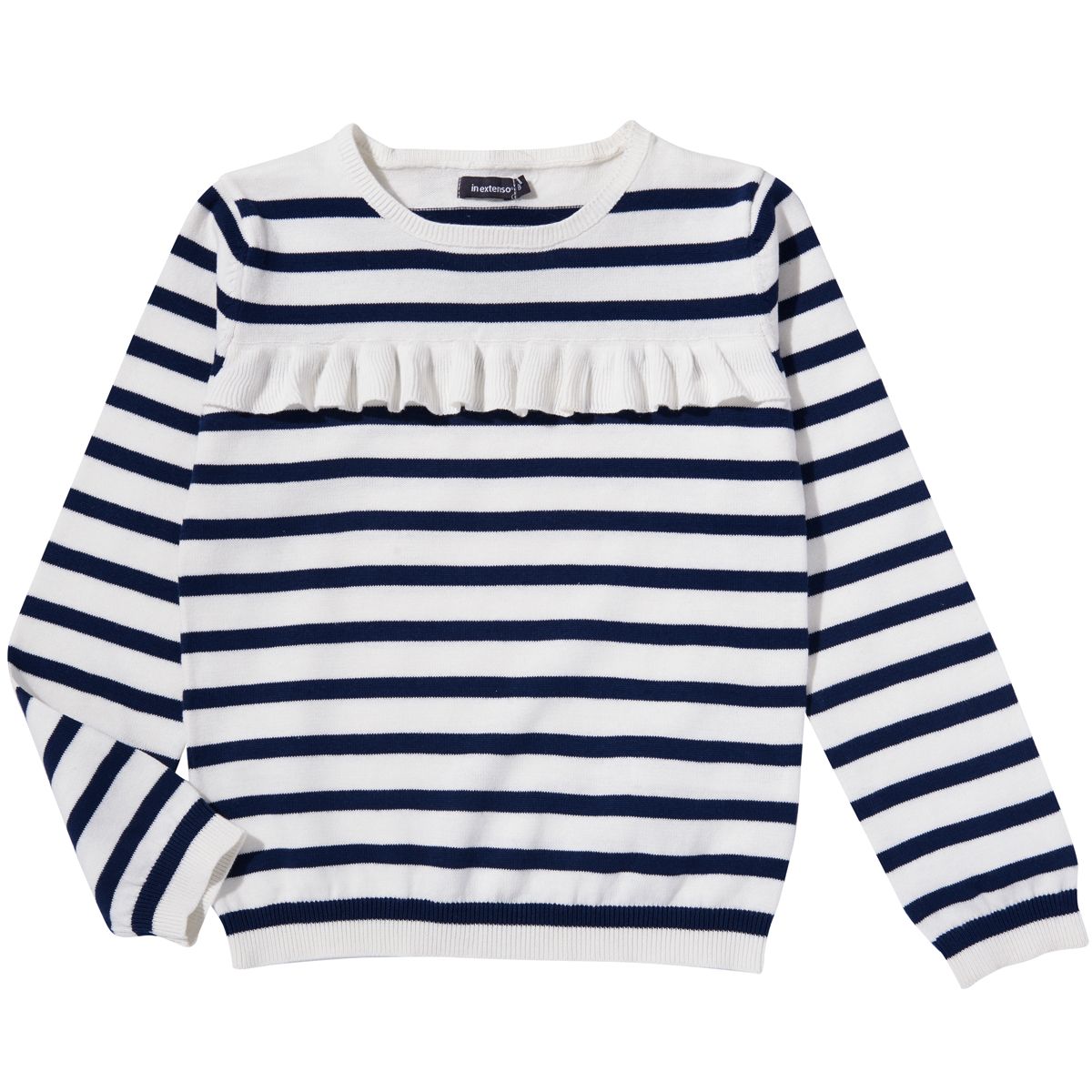 INEXTENSO Pull volant fille 