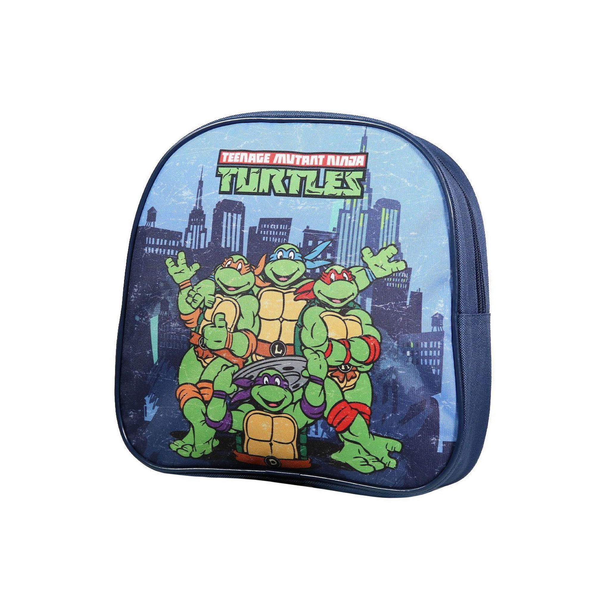 Voir la diapositive 2 : Bagtrotter BAGTROTTER Sac à dos gouter 24 cm maternelle Tortues Ninja Bleu