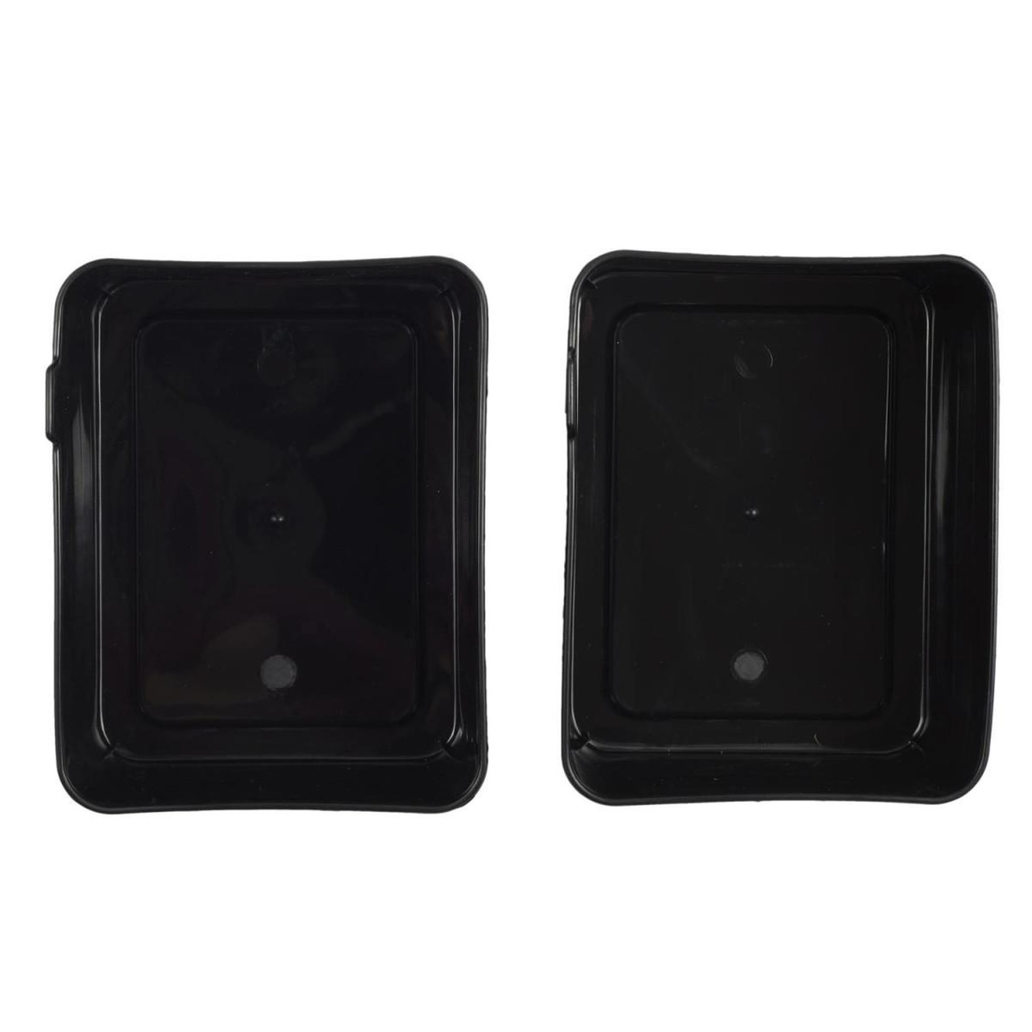 Voir la diapositive 3 : Je cherche une idee Lot de 7 boîtes de rangement  souple  26cm noir
