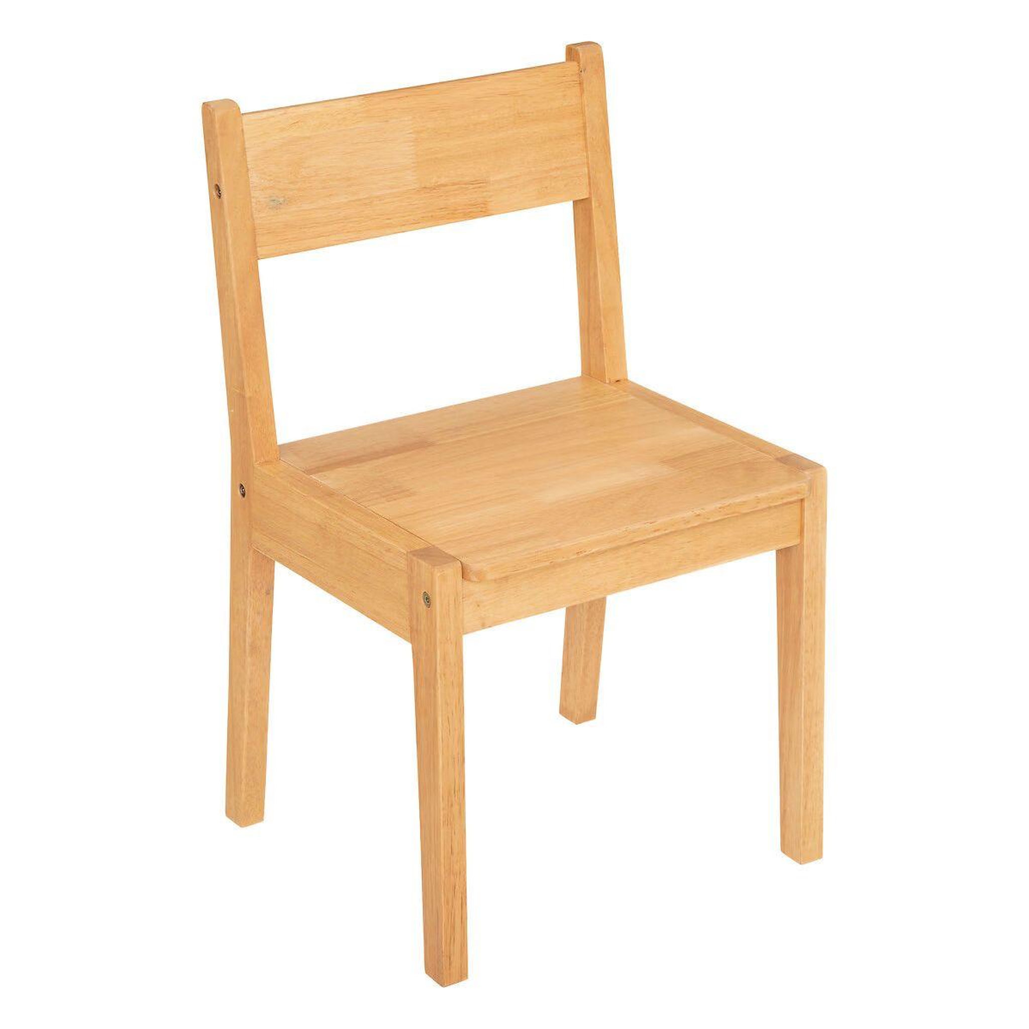 Voir la diapositive 1 : Atmosphera Kids Chaise enfant en bois  robin  54cm marron