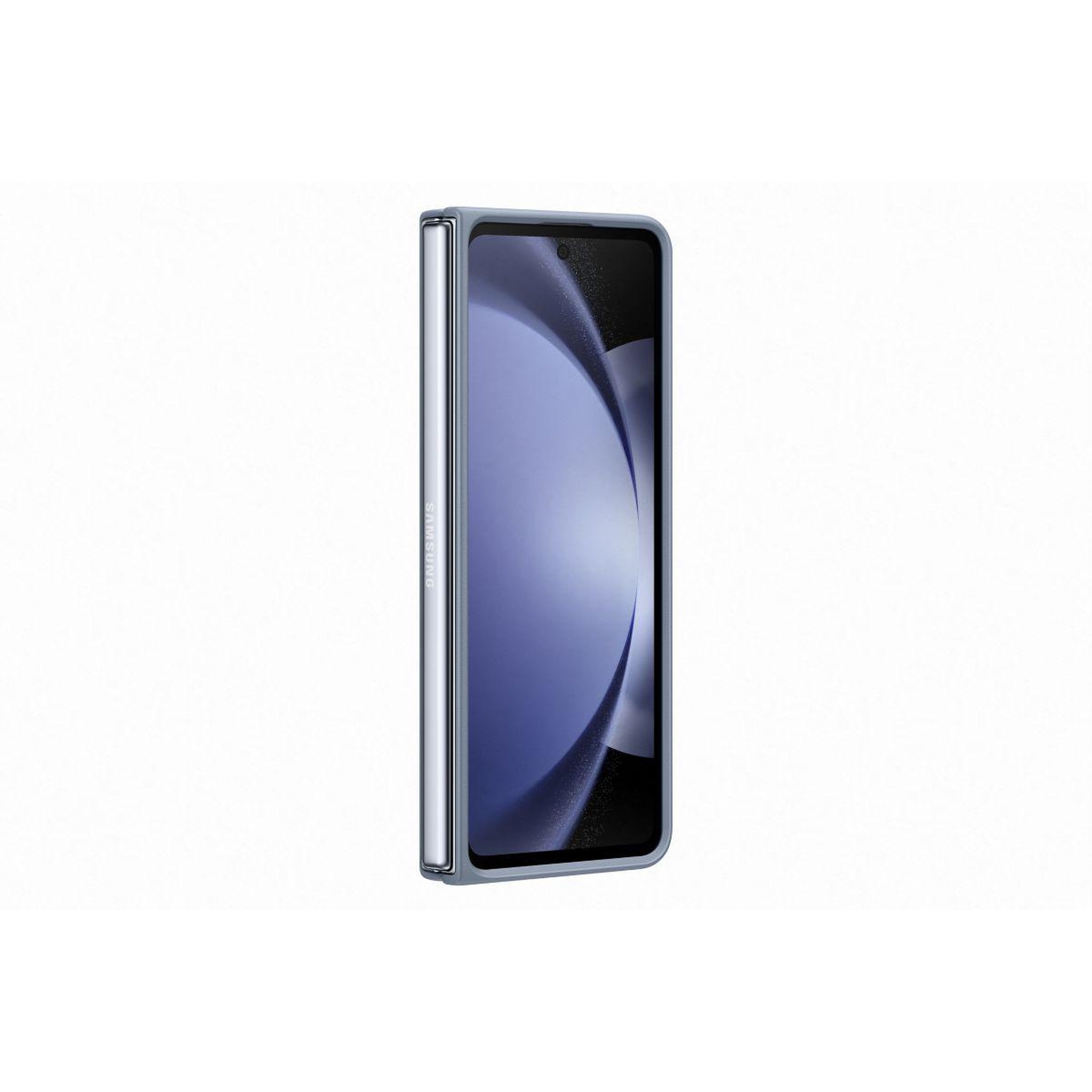 Voir la diapositive 3 : Samsung Coque z fold 5 simili cuir bleu
