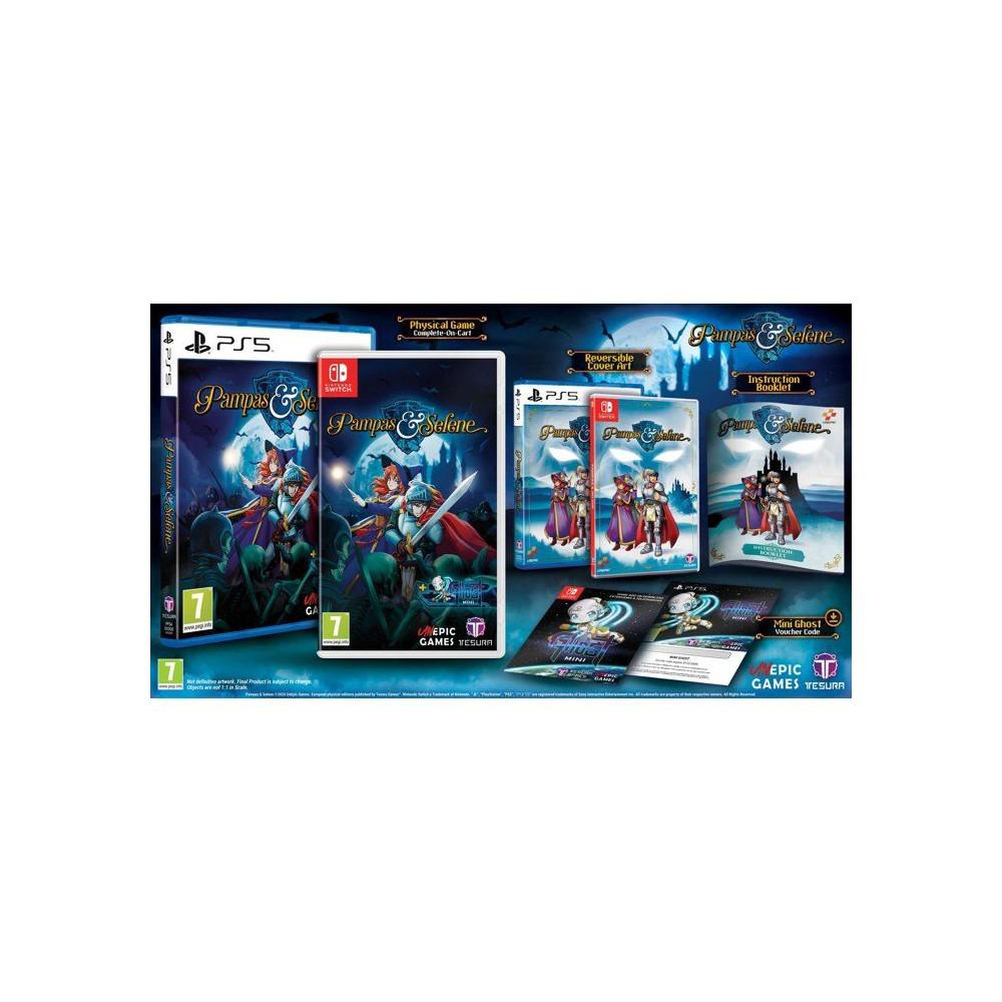 Voir la diapositive 2 : Just for games Pampas & selene : the maze of demons standard edition sur nintendo switch (édition physique)