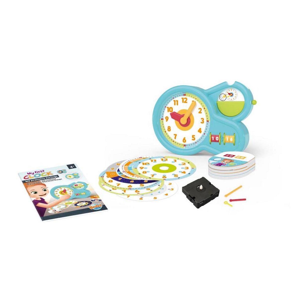 BUKI Horloge éducative pour enfants - Apprenez à lire l'heure avec BUKI
