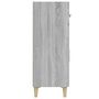 Voir la diapositive 5 : VIDAXL Buffet Sonoma gris 69,5x34x89 cm Bois d'ingenierie