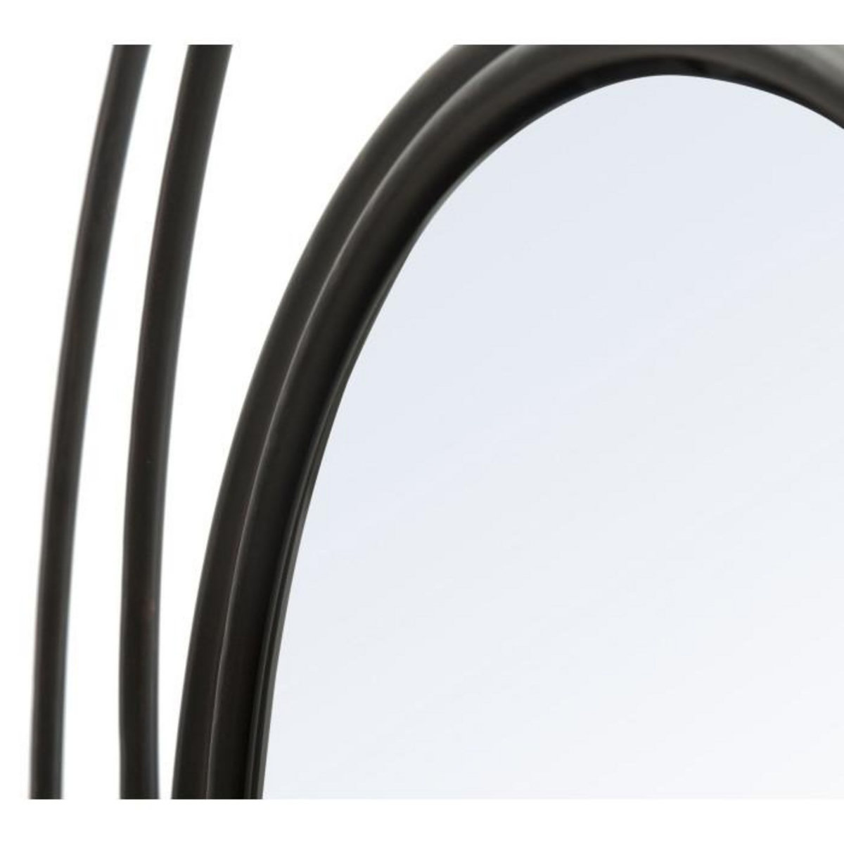 Paris Prix Miroir Mural Design  Industriel  80cm Noir