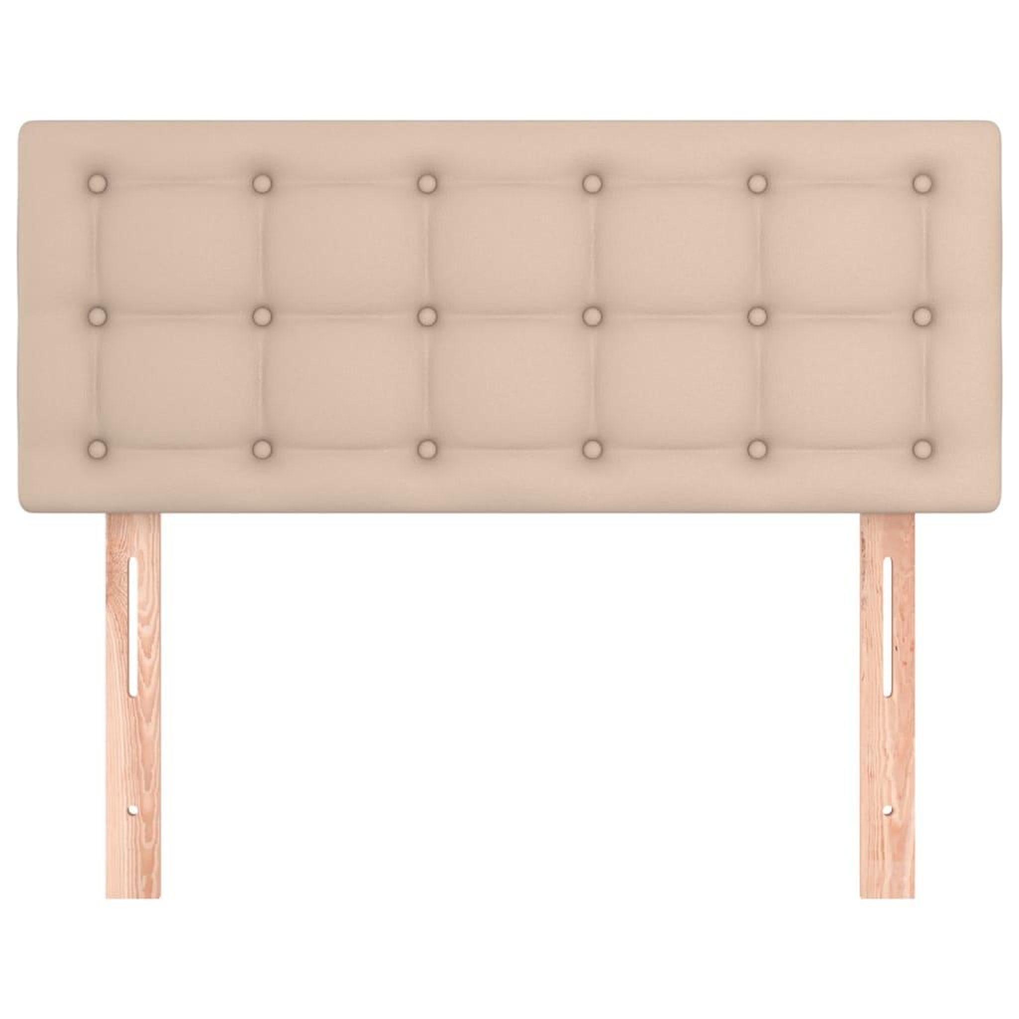 Voir la diapositive 3 : VIDAXL Tete de lit Cappuccino 90x5x78/88 cm Similicuir